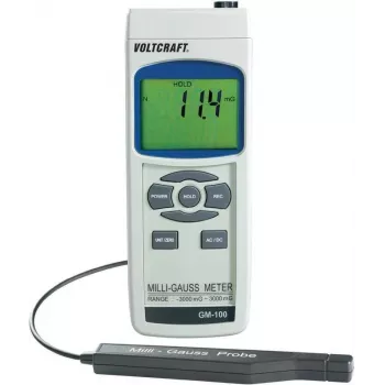 Voltcraft GM-100 magneettikenttäanalysaattori, magneettikenttätestaaja