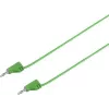 VOLTCRAFT erittäin taipuisa mittausjohto 2 mm lamelliliitin 2 mm lamelliliittimeen 0,3 m vihreä MSB-200 2,2 A (VC-8557705)