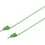 VOLTCRAFT erittäin taipuisa mittausjohto 2 mm lamelliliitin 2 mm lamelliliittimeen 0,3 m vihreä MSB-200 2,2 A (VC-8557705)