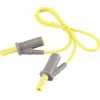 VOLTCRAFT erittäin taipuisa turvamittausjohto 4 mm lamelliliitin 4 mm lamelliliittimeen 0,5 m keltainen MSB-501 10 A VC-8063450