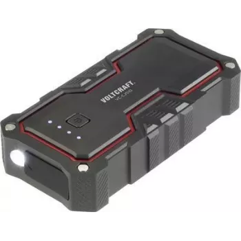 VOLTCRAFT VC-CJS10 käynnistysapu 10 000 mAh 1000 A huippu, Quick Charge 3.0 ja LED-taskulamppu VC-11769555