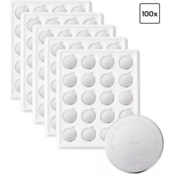 VOLTCRAFT LIR2032 ladattava litiumioni-nappiparisto 45 mAh 3,6 V, 100 kpl:n pakkaus VC-18689115