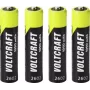 VOLTCRAFT Micro (AAA) NiMH akku 1050 mAh 1,2 V Ready to Use, 4 kpl:n pakkaus (VC-17275425)
