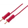 VOLTCRAFT MSB-132 1 m punainen mittauskaapeli 4 mm pistoke - 4 mm pistoke 10A 1000V CAT II VC-18709980