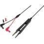 VOLTCRAFT MSL-503-2 mittausjohtosarja, 4 mm turvaliitin 4 mm turvaliittimeen, 39 cm, 10 A, 1000 V, CAT III/IV, musta/punainen, 2 johtoa VC-18654460