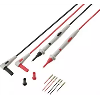 VOLTCRAFT MSL-530 mittausjohtosarja 4 mm banaaniliitin mittauskärkeen 1 m musta/punainen 1 pari VC-17766110