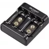 VOLTCRAFT P4-9 pyöreäkennolaturi NiMH/NiCd AA, AAA, 9V-paristolle VC-14936385