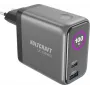 VOLTCRAFT UC-100W01 GaN USB-seinälaturi 100W USB-C PD + USB-A musta VC-17776055