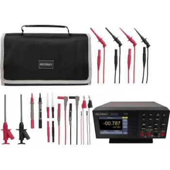 VOLTCRAFT VC-11785300+VC-18652750 universaali älylaturi NiMH/NiCd AA, AAA, C, D, 9V LCD-näytöllä, 4+2 kanavaa, sis. 4x VARTA AA 2100mAh