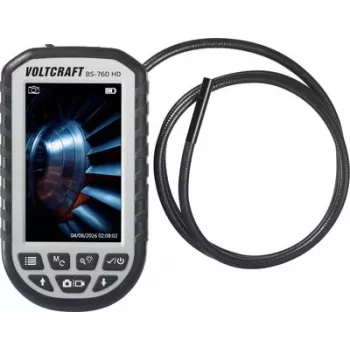 VOLTCRAFT VC-17782295 endoskooppikamera 5,5 mm anturilla ja 4,3 tuuman näytöllä