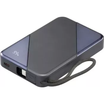 VOLTCRAFT VC-PBP2535CB varavirtalähde 10000 mAh USB PD 3.0 Li-Ion musta tilanäytöllä VC-17288095