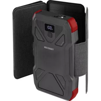 VOLTCRAFT VC-SPB-20.000 aurinkovirtapankki 20000 mAh 1,5 W aurinkopaneelilla, 3 A lähtö, IP65, musta VC-14456835