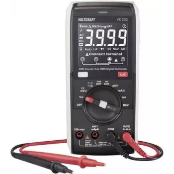 VOLTCRAFT VC252 digitaalinen yleismittari CAT III 600 V, 4000 Counts VC-12884305