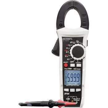 VOLTCRAFT VC740 digitaalinen pihtimittari, True RMS, 600 A, ISO-kalibroitu, IP54, CAT IV 600 V VC-8473105