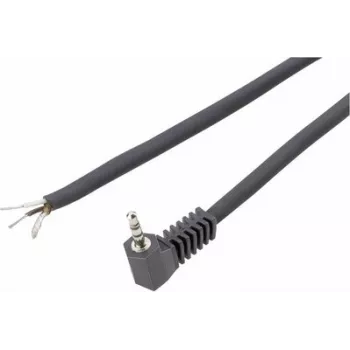 VOLTCRAFT XL-AC25SGW 2,5 mm stereo-kuulokeliitin, 3-napainen, juotosliitäntä, niklattu, 1 kpl 93025c204
