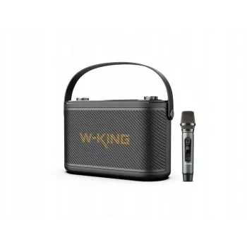 W-King H10S kannettava langaton kaiutin, 100W RMS, Bluetooth 5.0, IPX6, musta