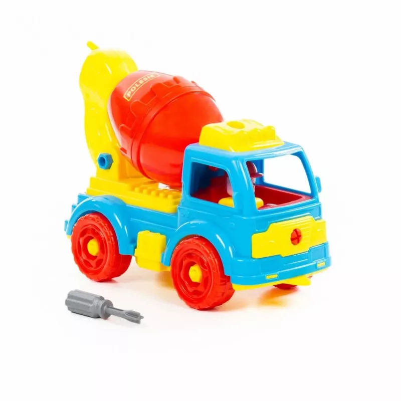 WADER POLESIE betonimylly Transport DIY -rakennuspalikat 29 osaa 84804