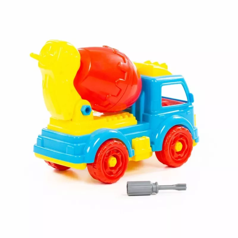 WADER POLESIE betonimylly Transport DIY -rakennuspalikat 29 osaa 84804