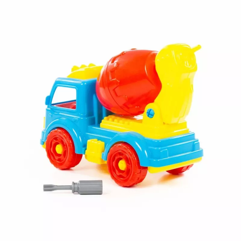 WADER POLESIE betonimylly Transport DIY -rakennuspalikat 29 osaa 84804