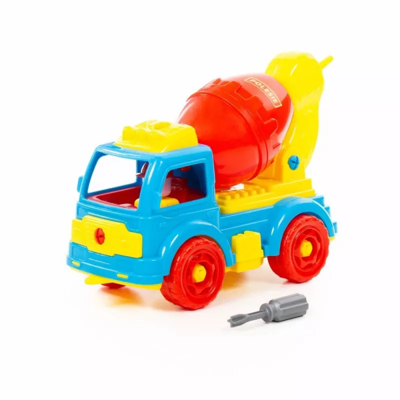 WADER POLESIE betonimylly Transport DIY -rakennuspalikat 29 osaa 84804