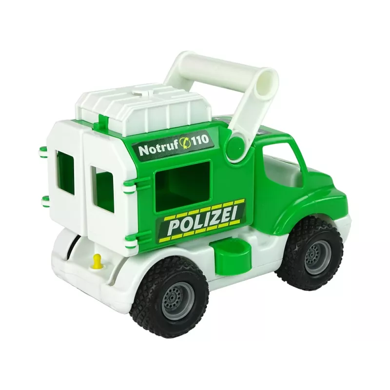 WADER POLESIE poliisiauto ConsTruck vihreä 41906