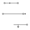 WAGO 2203-7545 3-johdin asennusliitin Push-in CAGE CLAMP -tekniikalla, L/L/PE, harmaa/vihreä-keltainen