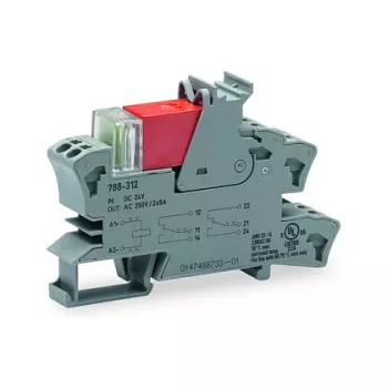 WAGO 788-312 relemoduuli 24 VDC 1 vaihtokosketin 6 A pistokeliitäntä