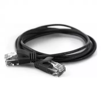 Wantec verkkokaapeli UTP CAT6a 25m musta