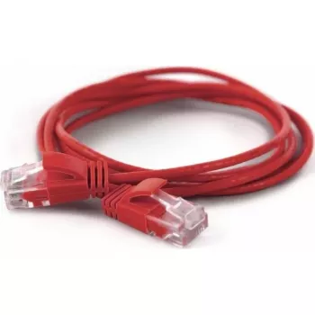 Wantec verkkokaapeli UTP CAT6a 25m punainen