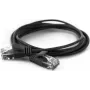 Wantec verkkokaapeli UTP CAT6a d=2,8 mm 20,00 m musta