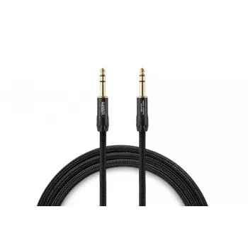 Warm Audio PREM-TRS-3 6,35 mm TRS-kaapeli 0,9 m musta