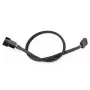 Watercool 4-pin PWM -jatkokaapeli, musta - 30 cm