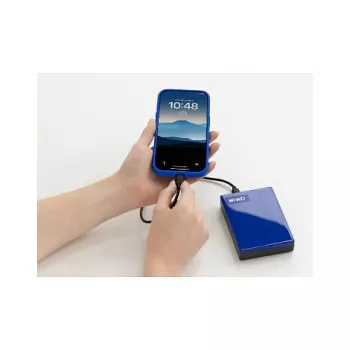 WD My Passport 2TB kannettava ulkoinen kiintolevy (USB 3.2 Gen 1, koboltinsininen)