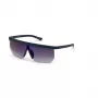 WEB EYEWEAR MAN aurinkolasit WE0221-91X suorakaiteen muotoinen asetaatti musta kehys harmaat linssit 54 mm
