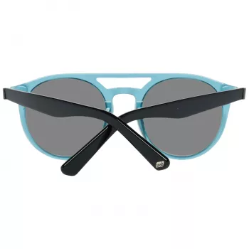 WEB EYEWEAR miesten WE0123-5187A aurinkolasit - musta kehys, harmaat linssit, 51/20/145 mm