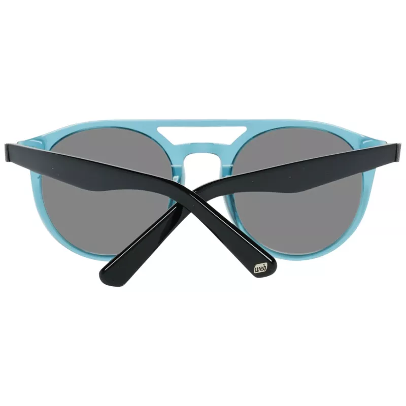 WEB EYEWEAR miesten WE0123-5187A aurinkolasit - musta kehys, harmaat linssit, 51/20/145 mm