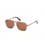 WEB EYEWEAR MAN WE0261-6036E aurinkolasit havanna/ruskea asetaattikehys vihreä polykarbonaattilinssi 60/14/145 mm