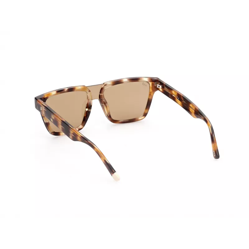 WEB EYEWEAR MAN WE0314-0041F aurinkolasit havanna asetaattikehys ruskeat liukuvärjätyt linssit 54-19-145