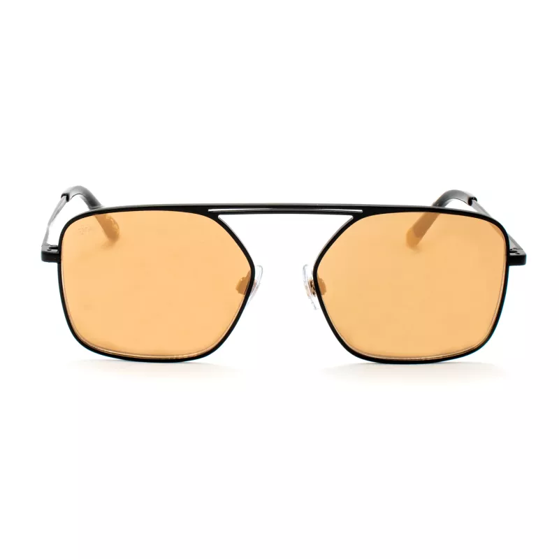 WEB EYEWEAR miesten aurinkolasit WE0209-02G Havana-asetaatti vihreä polykarbonaattilasi 53 mm