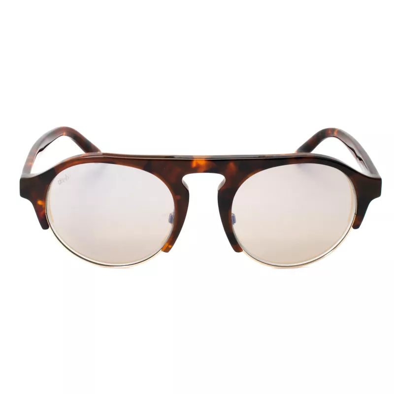 WEB EYEWEAR miesten aurinkolasit WE0224-52G havanna asetaatti vihreä polykarbonaatti UV400 52mm