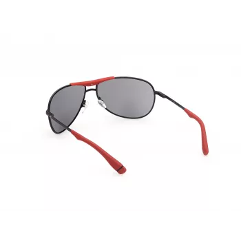 WEB EYEWEAR miesten aurinkolasit WE0296-6602A musta/harmaa 66/14/125 mm
