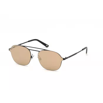 WEB EYEWEAR unisex-aurinkolasit WE0248-5802G musta harmaa liukuväri 58/18/145 mm