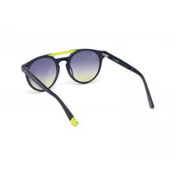 WEB EYEWEAR unisex-aurinkolasit WE0262-5190W kulmikas asetaatti musta kehys harmaat linssit 51/19/145 mm