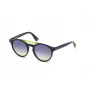 WEB EYEWEAR unisex-aurinkolasit WE0262-5190W kulmikas asetaatti musta kehys harmaat linssit 51/19/145 mm
