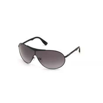 WEB EYEWEAR unisex-aurinkolasit WE0282-0001B musta kehys harmaat linssit UV400 kategoria 3