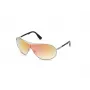 WEB EYEWEAR unisex-aurinkolasit WE0282-0014Z musta kehys harmaat linssit