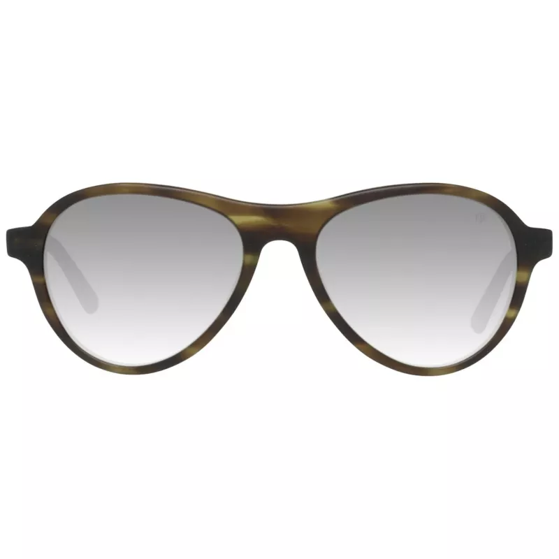 WEB EYEWEAR WE0128-5494N unisex-aurinkolasit Havana asetaattikehys ruskeat polykarbonaattilinssit 54mm