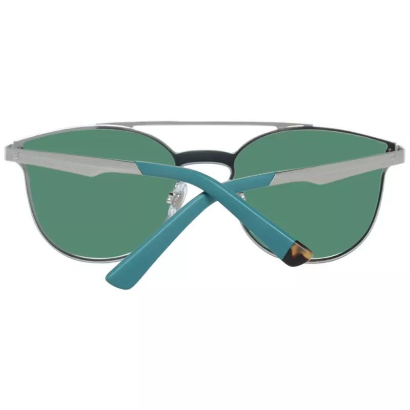 WEB EYEWEAR WE0190-09Q unisex-aurinkolasit - geometrinen asetaattikehys UV400-polykarbonaattilinsseillä