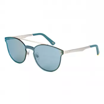 WEB EYEWEAR WE0190-09Q unisex-aurinkolasit - geometrinen asetaattikehys UV400-polykarbonaattilinsseillä