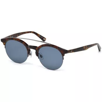 WEB EYEWEAR WE0192-52V unisex-aurinkolasit havanna asetaattikehykset ruskeat liukuvärilinssit 49 mm